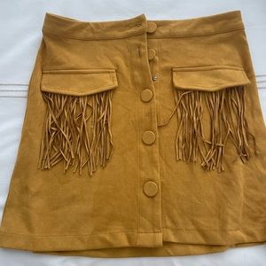 Fringe skirt